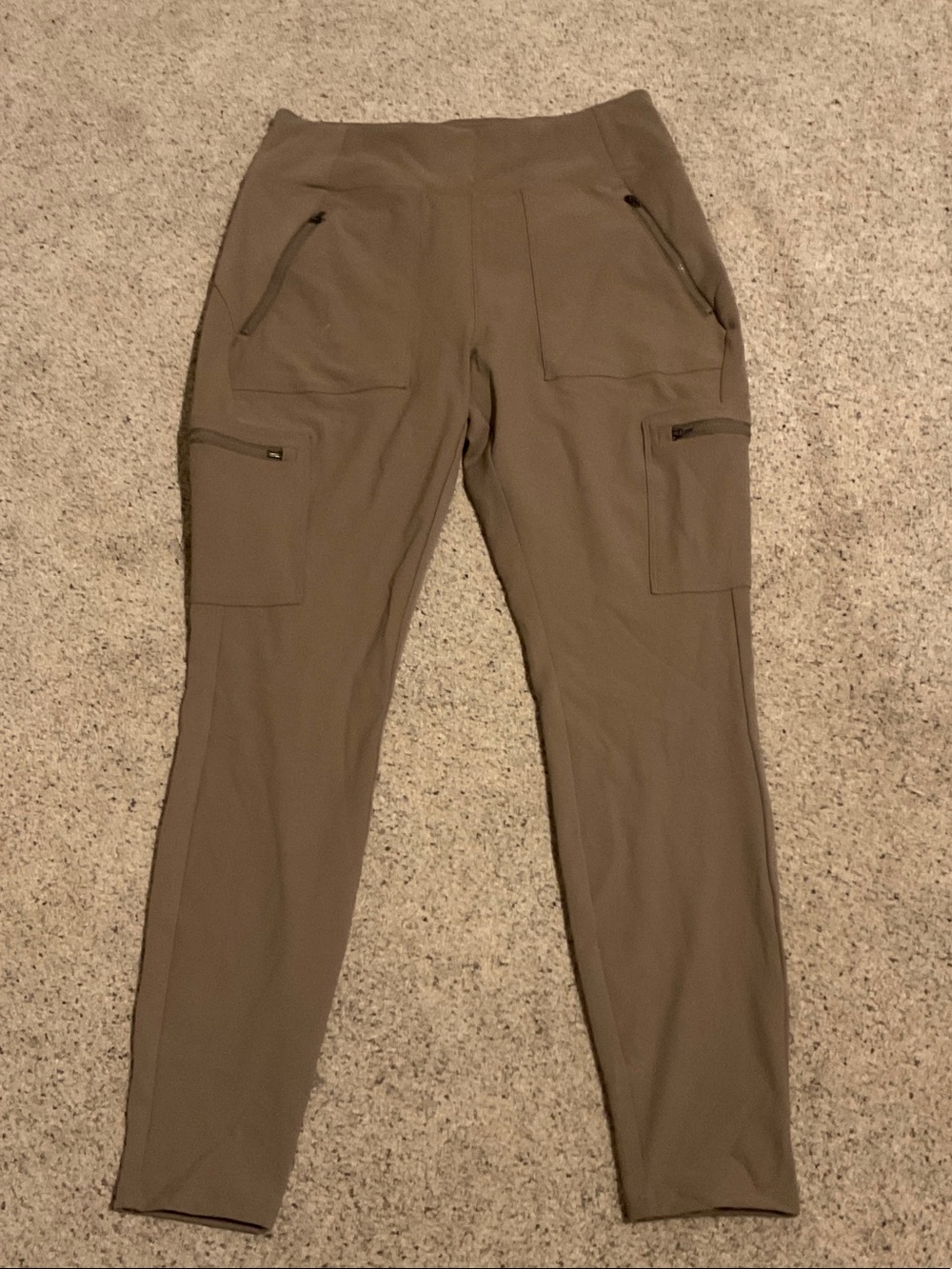 Athleta Women’s Slim Cargo Joggers in Taupe